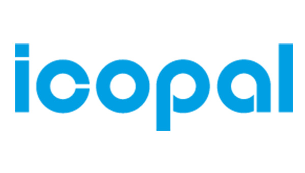 Icopal logo i blått